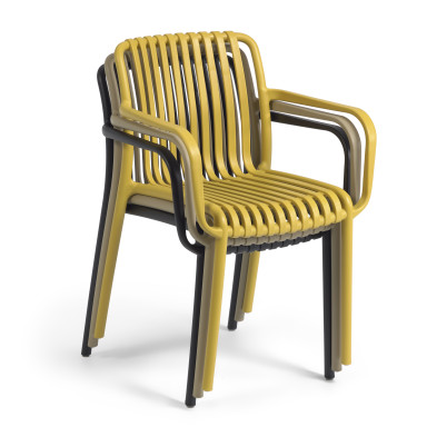 Садовый стул La Forma Isabellini 57 x 51 x h80 см, чёрный