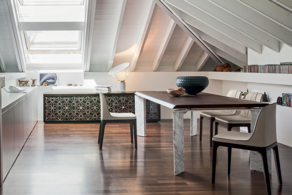 Стол в столовую Tonin CASA Design Angelo Tomaiuolo Roma  