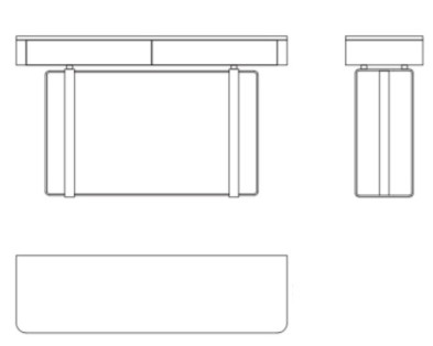 Консоль Hamptons Fratelli Barri Hamptons 140 x 40 x 83h nc89868