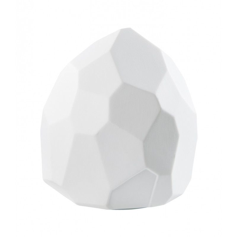 Менажница 1 секция Raynaud PEPITES PRECIEUSES Rock, высота 22 см, диаметр 14,7 см, белый, золотое дно, фарфор