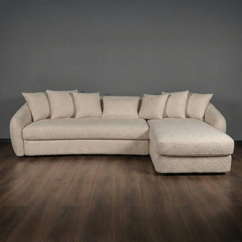 Диван-кровать Mod Interiors Лунар (Lunar) 280 x 185 x h70 см, ткань букле - фото товара