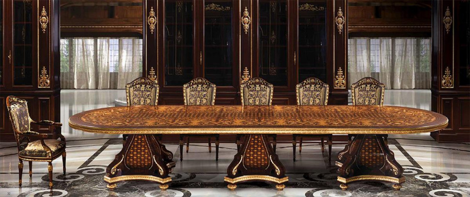 Стол в столовую Ezio bellotti Platinum vol. ii 1074