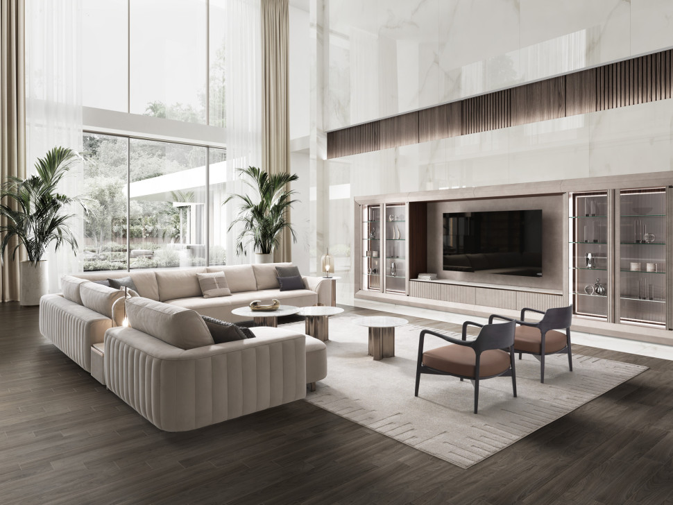 Мебель под ТВ Dv home collection Manhattan Plus - стиль