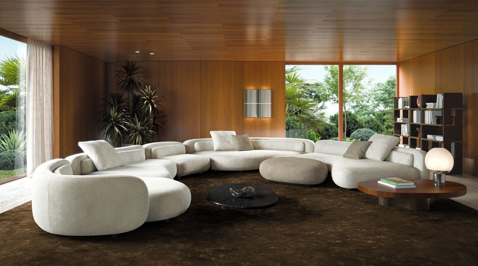 Диван Minotti Bézier - стиль