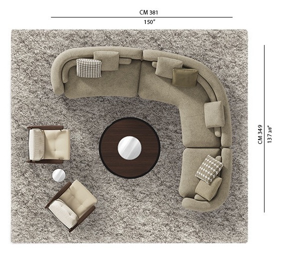 Диван Minotti Bézier
