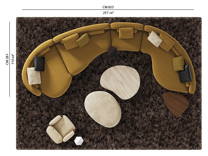 Диван Minotti Bézier
