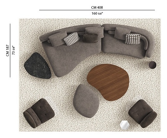 Диван Minotti Bézier