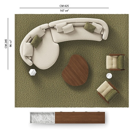 Диван Minotti Bézier