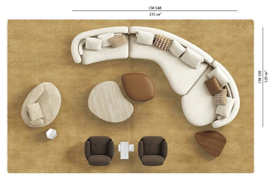 Диван Minotti Bézier