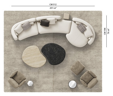 Диван Minotti Bézier