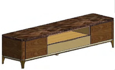Тумба под TV Hurtado Soho 213 x 50 x 55h nc56326