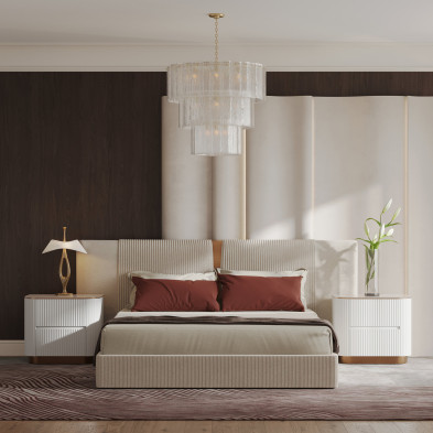 Кровать с решёткой Fratelli Barri Terni 285 x 226 x 112h nc112485