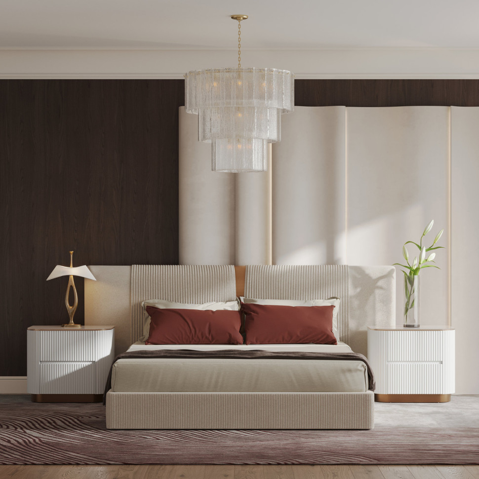 Кровать с решёткой Fratelli Barri Terni 285 x 226 x 112h nc112485