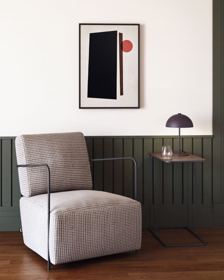 Кресло La Forma Gamer 69 x 80 x h82 см, бежево-коричневое