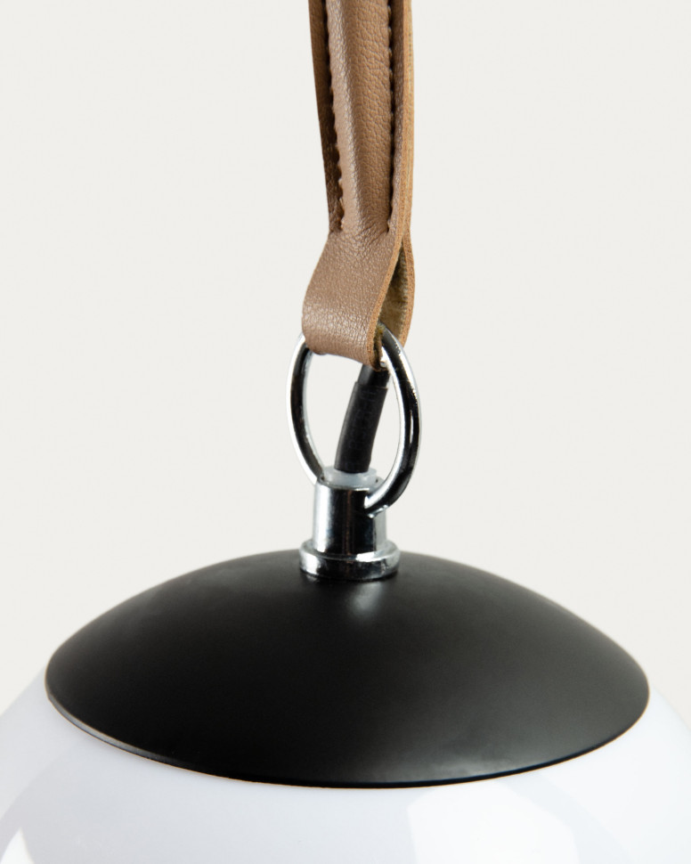 Настольная лампа La Forma Monteiro 14 x 20 x h60 см, чёрная