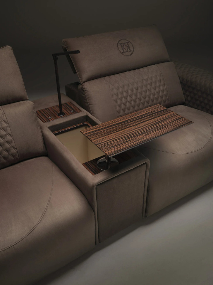 Модульный диван Keoma Boston 249 x 107 x h79 см, Luxury - материал