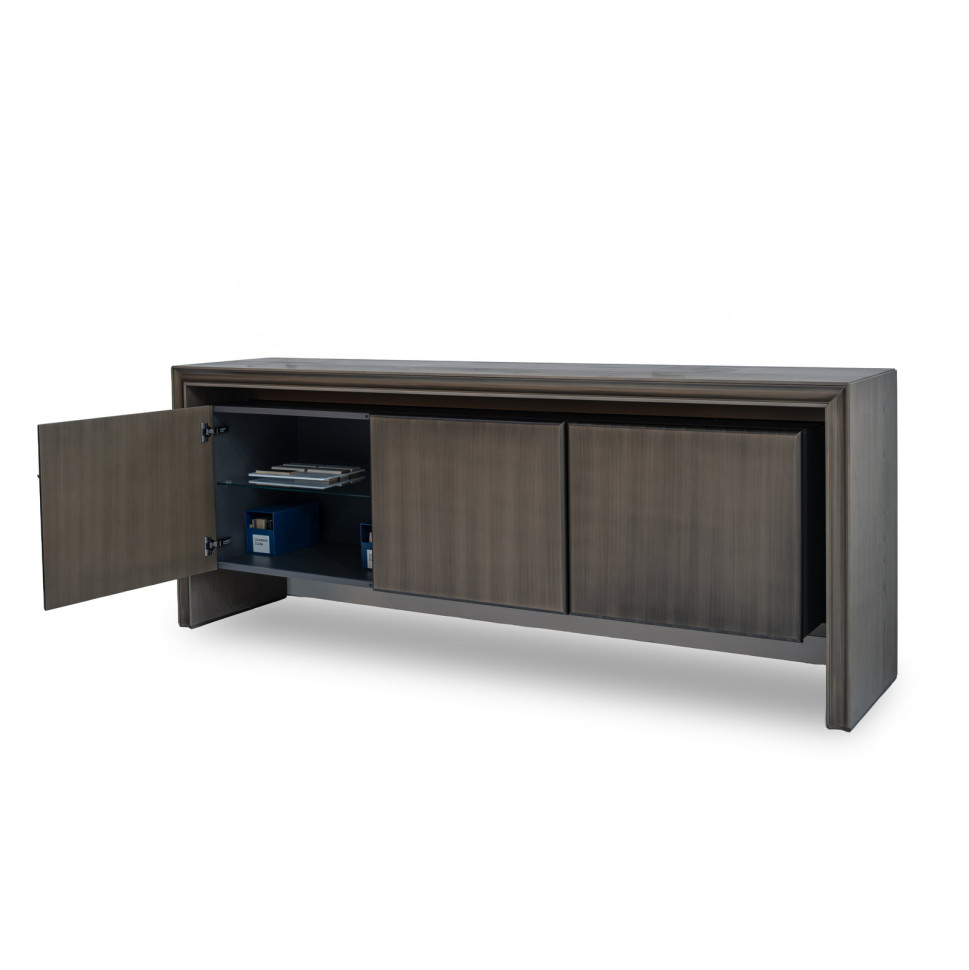 Буфет Giorgio Casa Atlantic 210 x 46 x h81 см, светло-серый ясень - материал