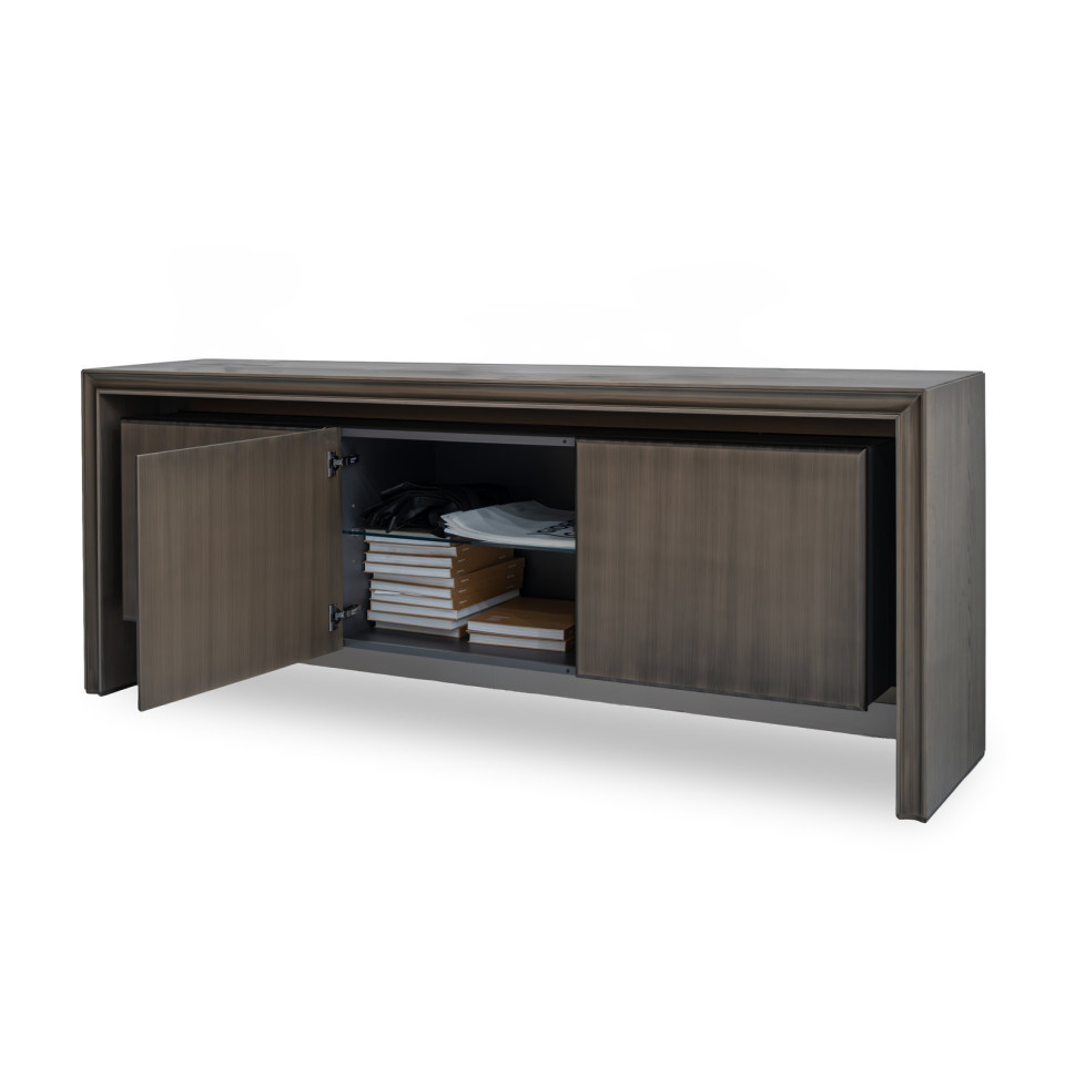 Буфет Giorgio Casa Atlantic 210 x 46 x h81 см, светло-серый ясень - стиль