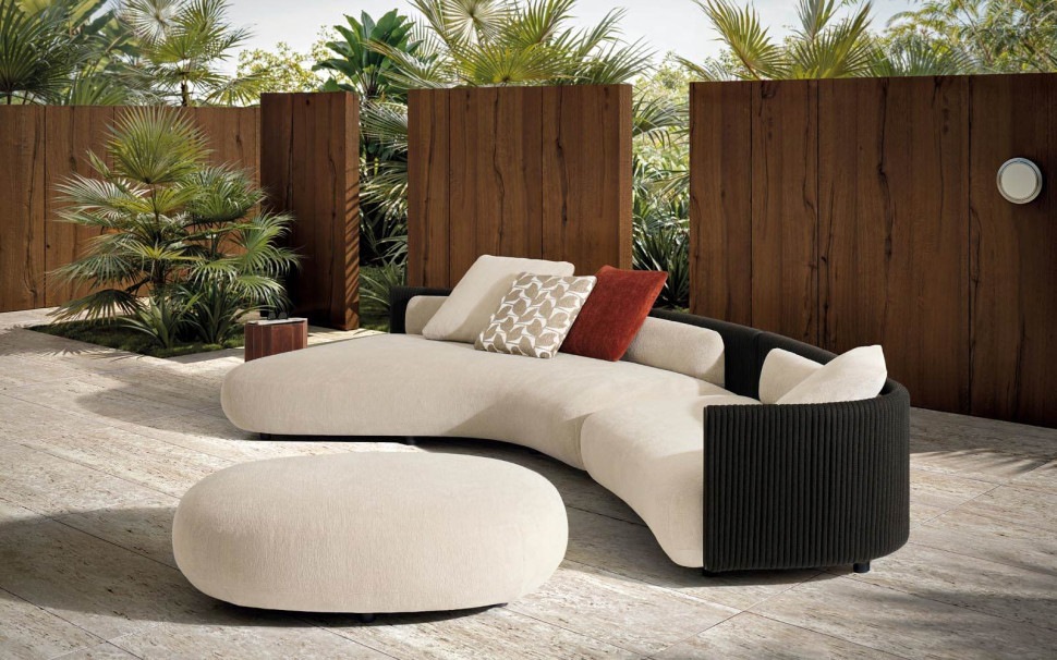 Диван Minotti Bézier Cord Outdoor - материал