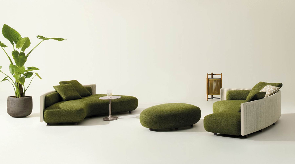 Диван Minotti Bézier Cord Outdoor