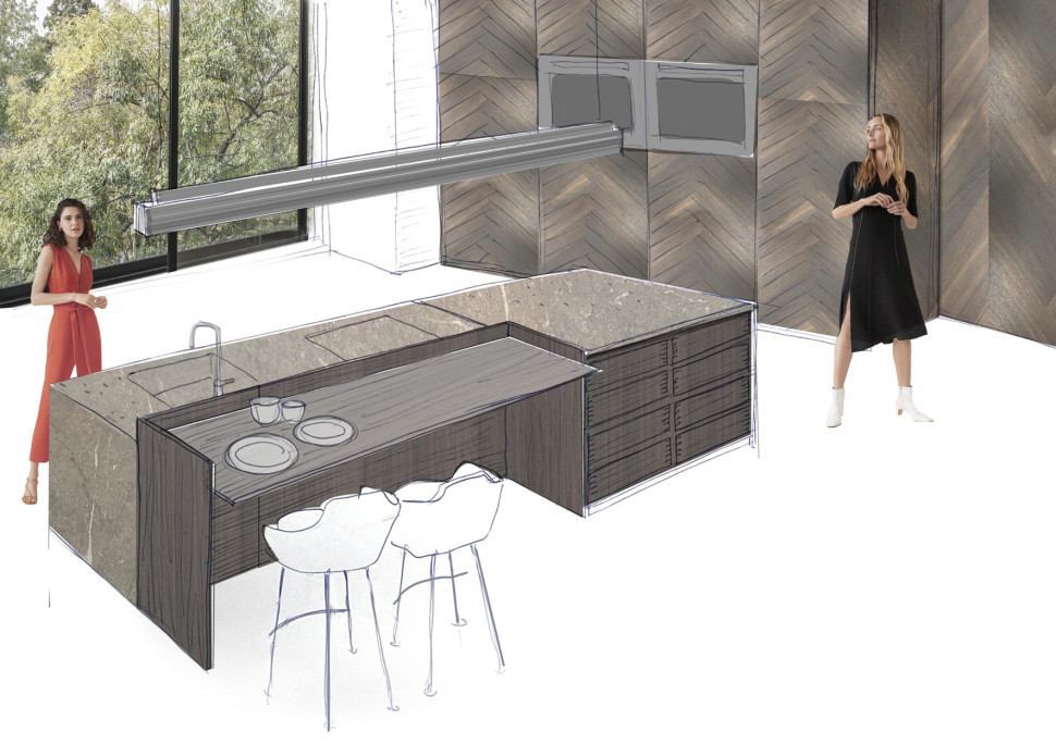 Кухня Mittel Cucine Ritmo Collection