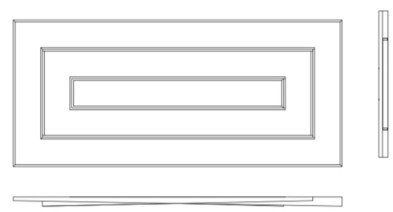 Зеркало Hamptons Fratelli Barri Hamptons 180 x 80h nc89953