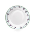 Комплект из 2-х тарелок для супа Serax Midnight Flowers, диаметр 22 см, голубой, фарфор