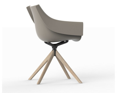 Полукресло Vondom Manta Wood