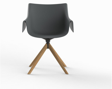 Полукресло Vondom Manta Wood
