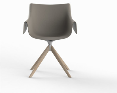 Полукресло Vondom Manta Wood