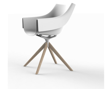 Полукресло Vondom Manta Wood