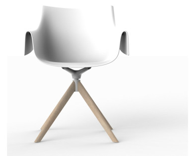 Полукресло Vondom Manta Wood