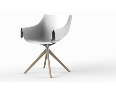 Полукресло Vondom Manta Wood