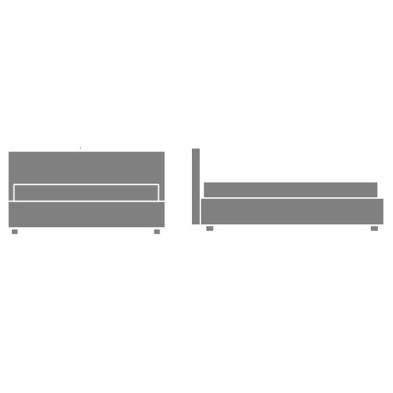 Кровать с подъемным механизмом Venezia Novaluna Bed Collection 194 x 239 x 117h nc109616
