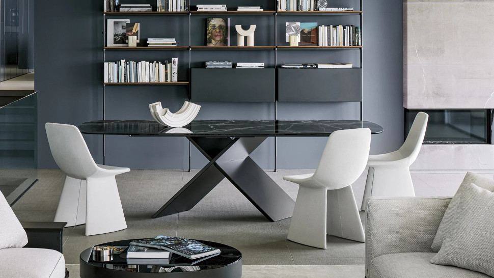 Стол в столовую Италия Bonaldo Ax - фото товара