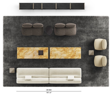 Диван Minotti Coupé
