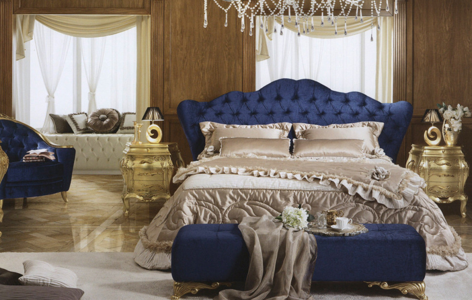 Кровать Airone Piermaria Home collection Airone capitonee