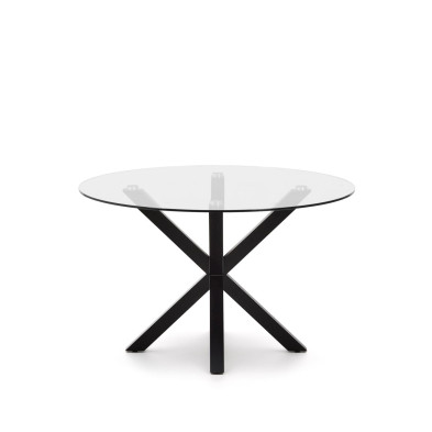 Круглый стол La Forma Arya 119 x 119 x h76 см, стекло