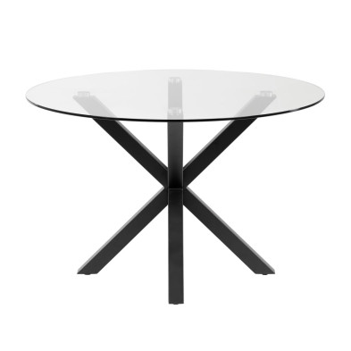 Круглый стол La Forma Arya 119 x 119 x h76 см, стекло