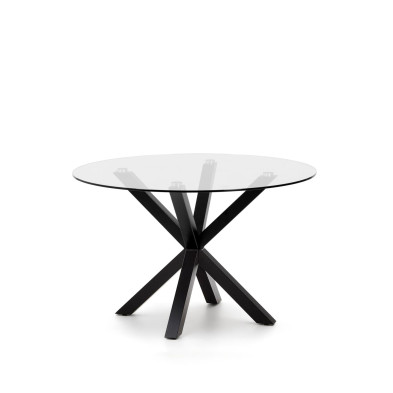 Круглый стол La Forma Arya 119 x 119 x h76 см, стекло