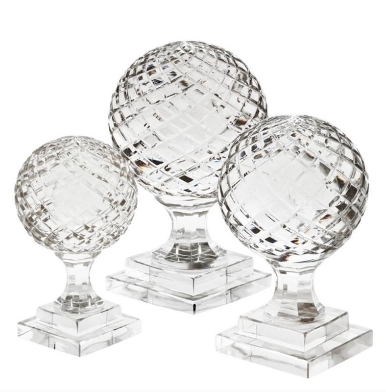 Декоративный элемент Arabesque (3 штуки) Eichholtz Accessories 23,5h x ø10,8 nc37603