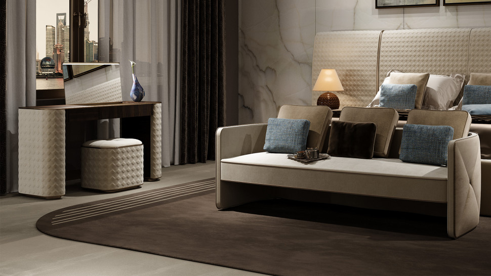 Пуф Reflex Disegno / Glamour San Marco Pouf