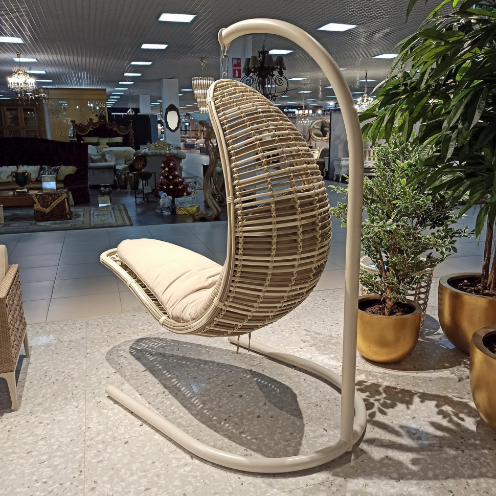 Садовые качели Christy Skyline Design Calderan 84 x 143 x 197h nc93026 - стиль