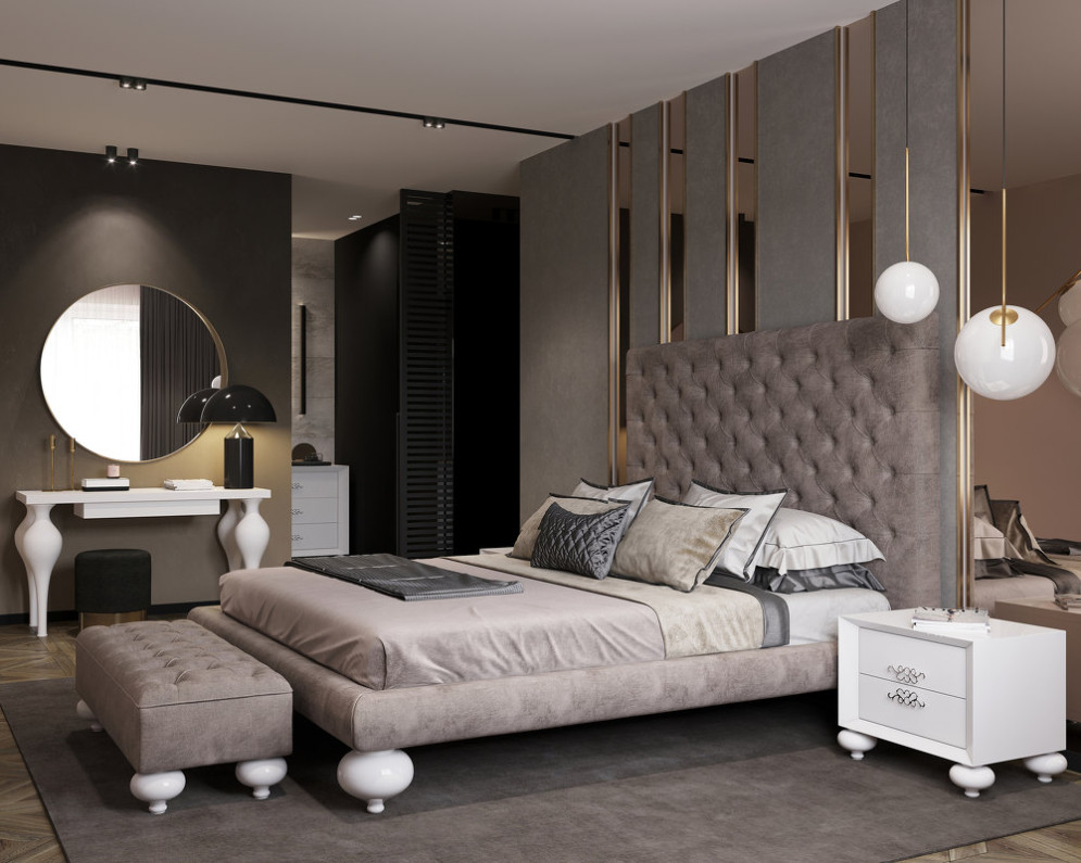 Кровать с решеткой Fratelli Barri Palermo 201 x 220,6 x 150,2h nc17363