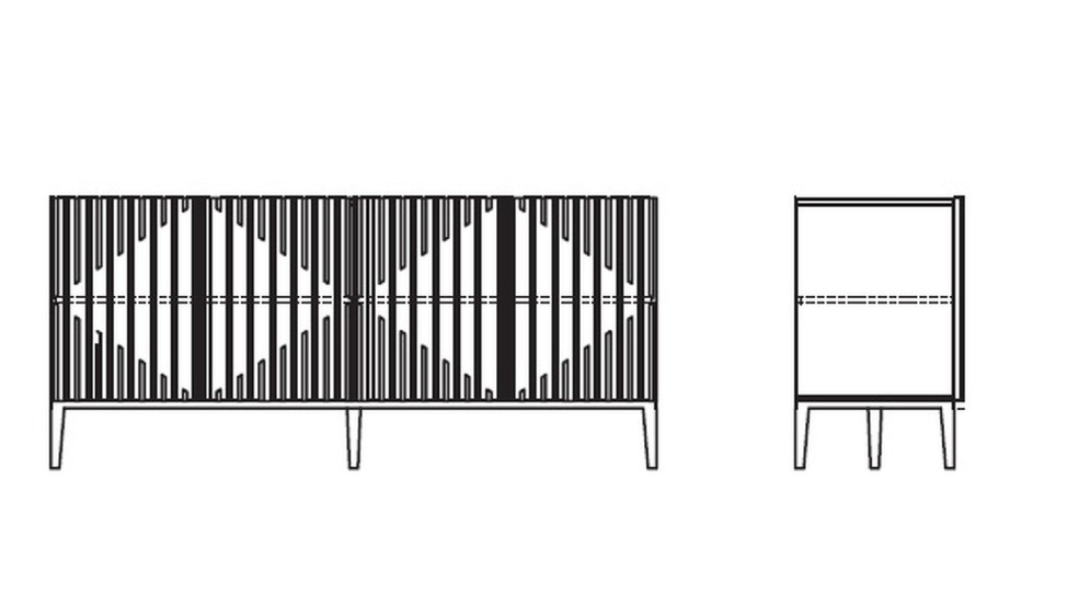 Буфет Mod Interiors Menorca 180 x 50 x 80,3h nc67292