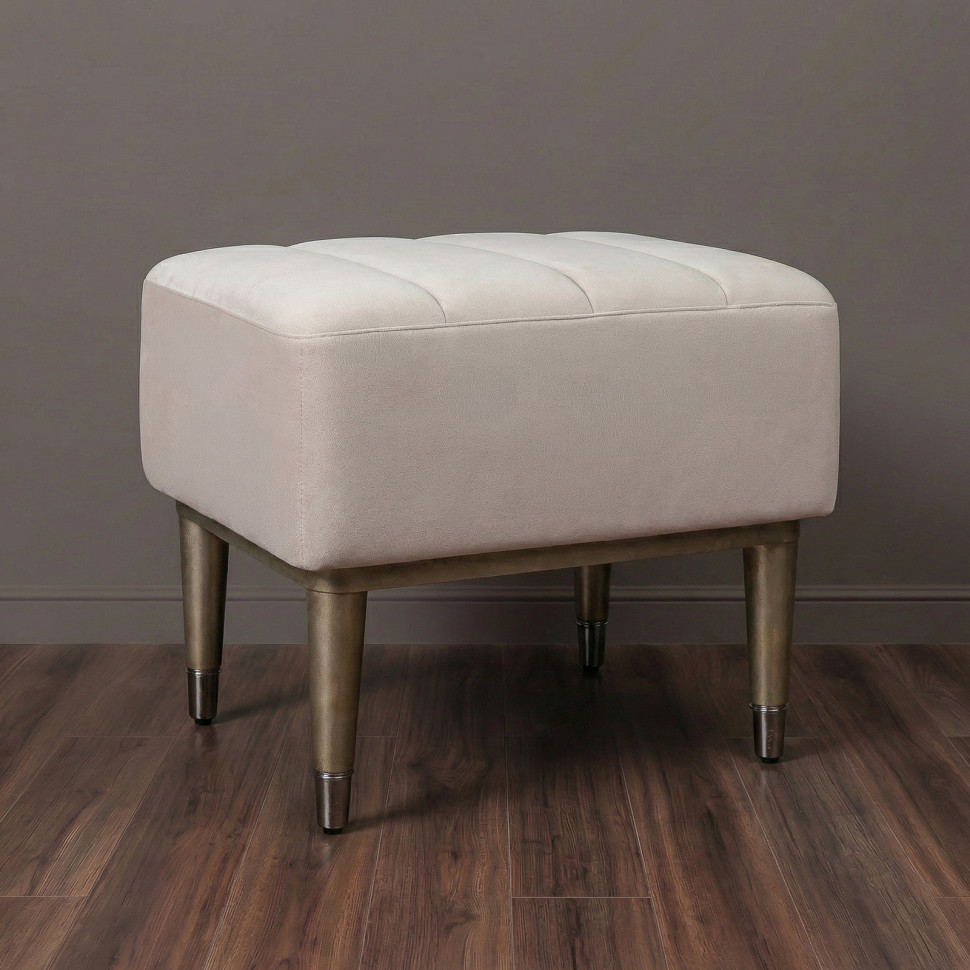 Пуфик Fratelli Barri Rimini 55 x 45 x h45 см, серебристый