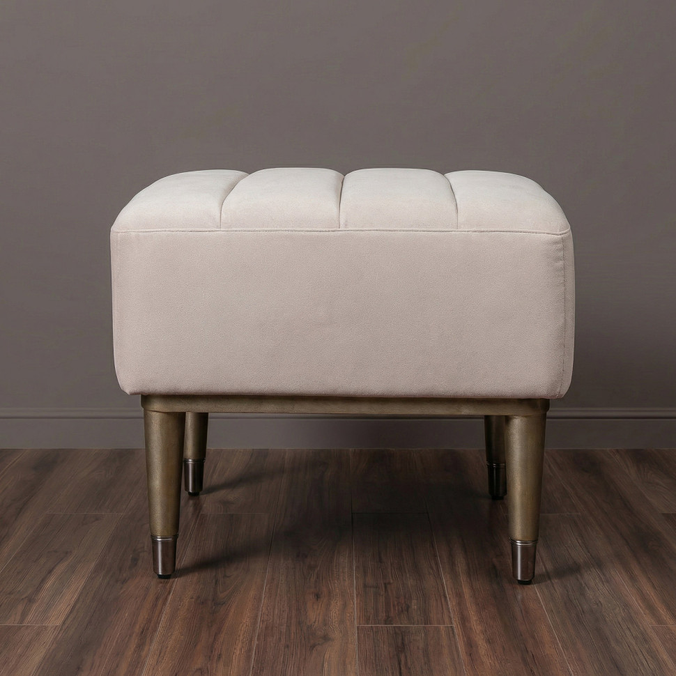 Пуфик Fratelli Barri Rimini 55 x 45 x h45 см, серебристый - фото товара