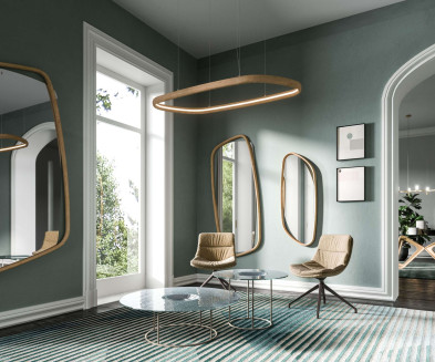 Зеркало Ozzio design Golden Wood X037