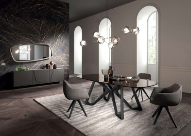 Зеркало Ozzio design Golden Wood X037