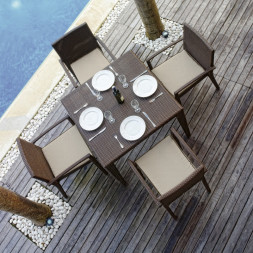 Обеденный стол Malta Skyline Design Malta 100 x 100 x 75h nc40597